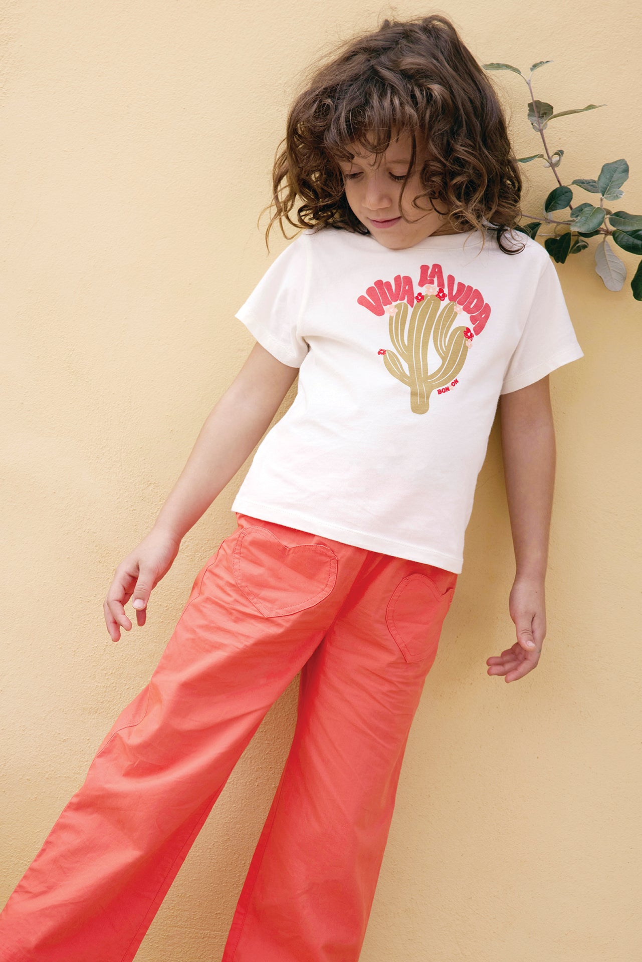 T-Shirt - Tubo Viva Ecru Bonton