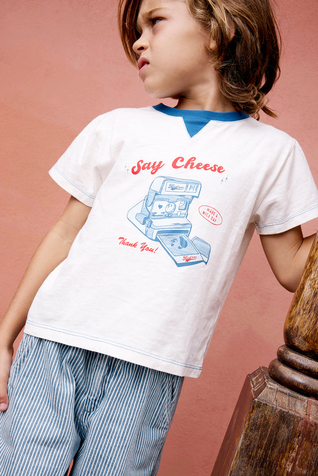 T-Shirt - Lodestie Sayche Ecru  Bonton - Image principale