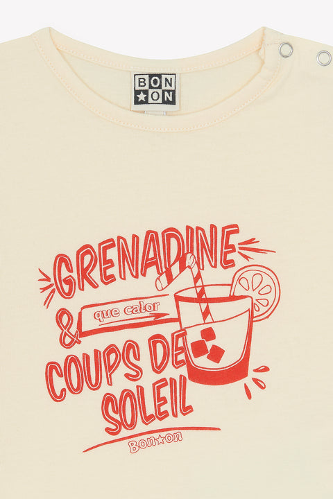 T-Shirt - Tuba Grenadi Vanilla - Image principale