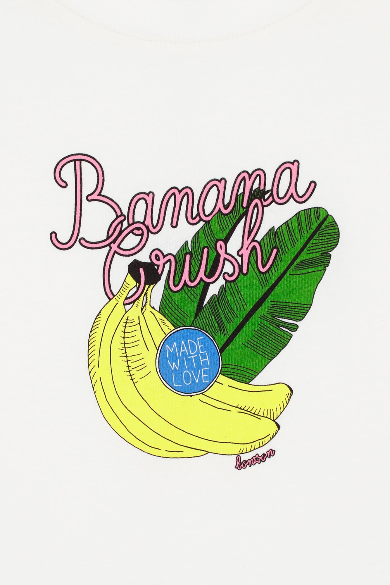 T-Shirt - Livo Banana Ecru Bonton
