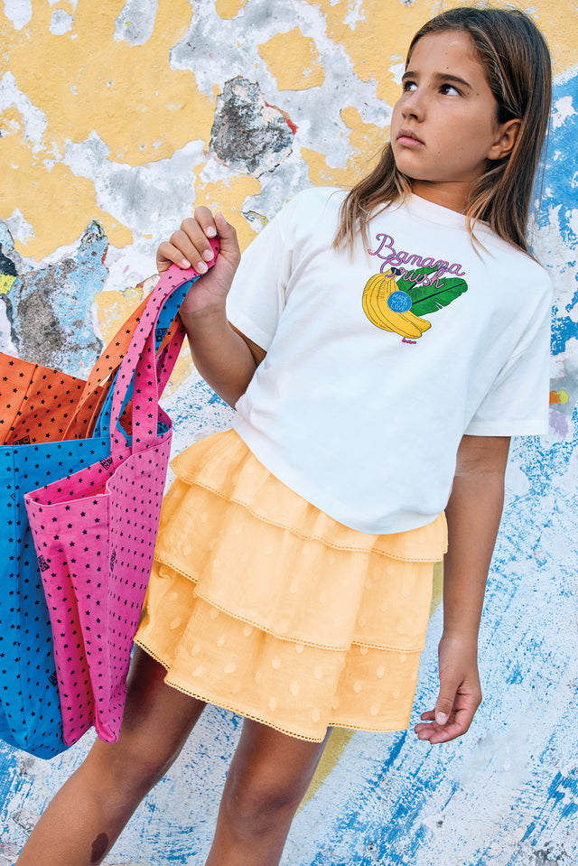 T-Shirt - Livo Banana Ecru Bonton - Image principale