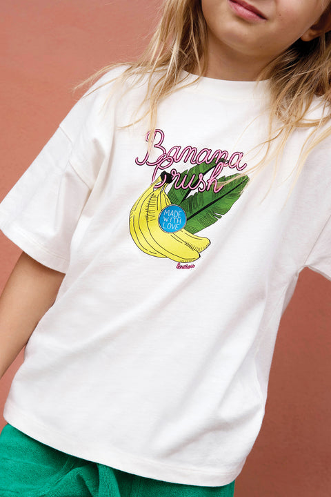 T-Shirt - Livo Banana Ecru Bonton - Image principale