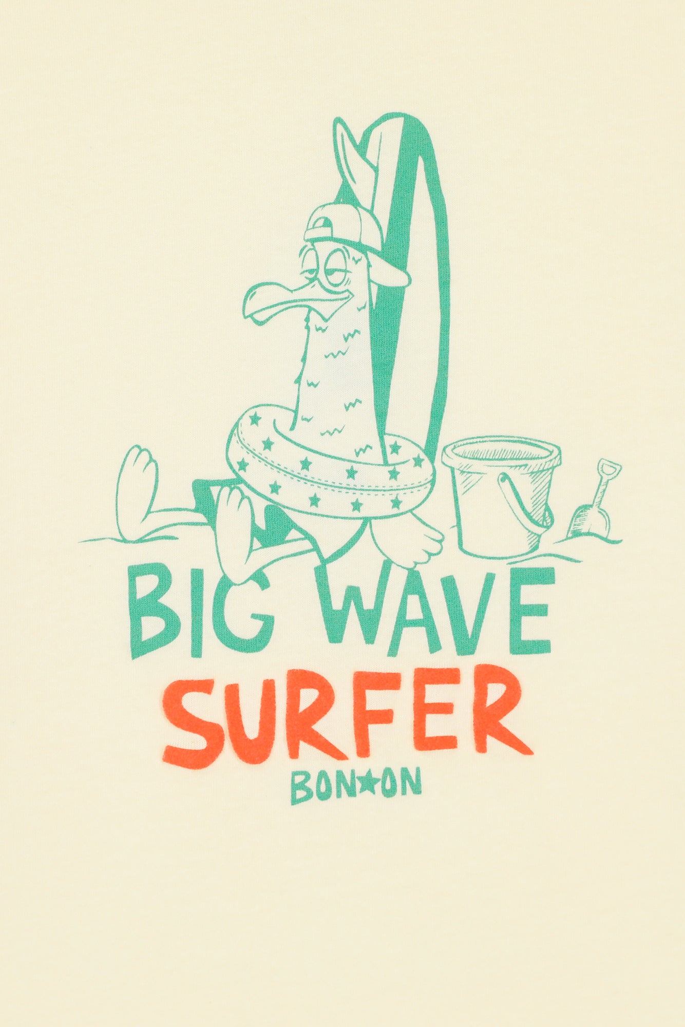 T-Shirt - Livo Bigwave Vanilla