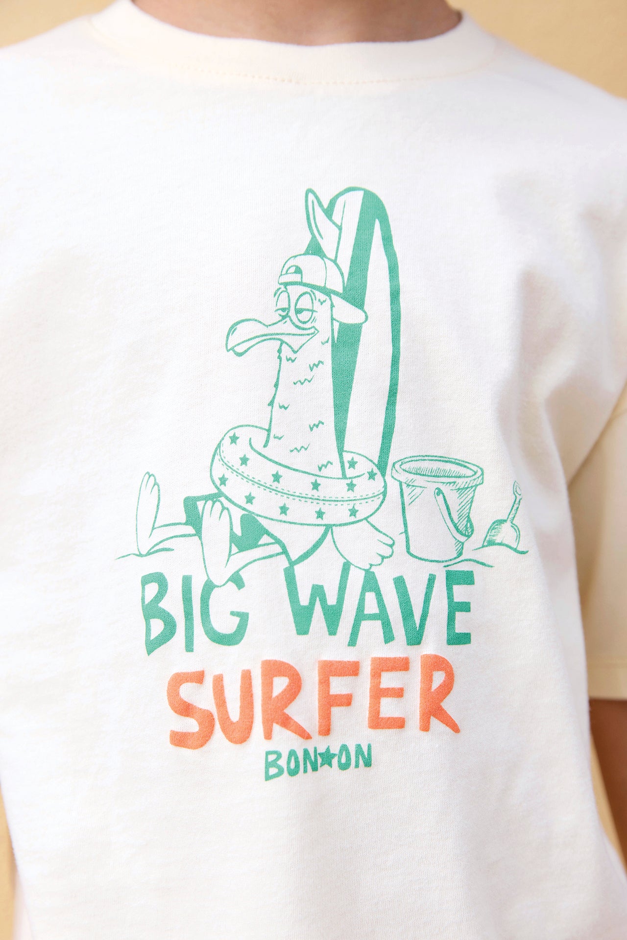 T-Shirt - Livo Bigwave Vanilla