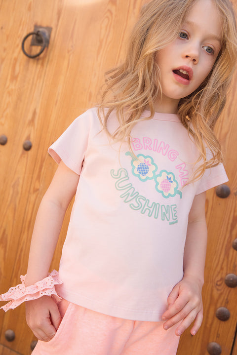 T-Shirt - Tubo Bringme Pink Softness - Image principale