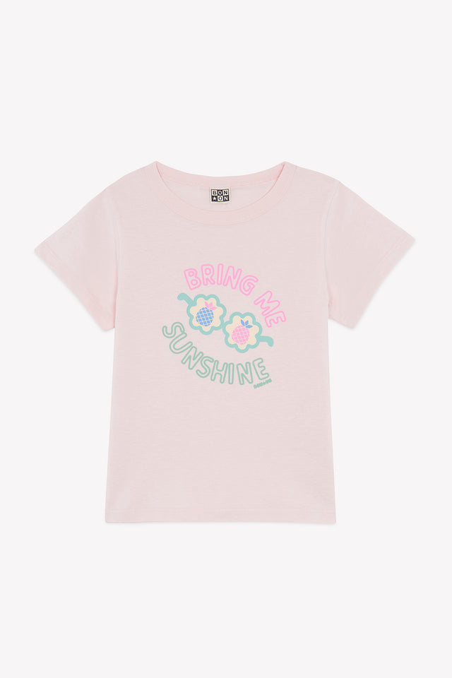 T-Shirt - Tubo Bringme Rose Douceur - Image principale