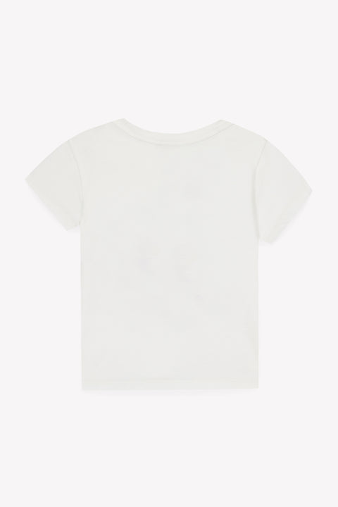 T-Shirt - Tuba El Bean Ecru Bonton - Image principale