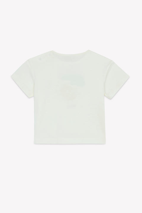 T-Shirt - Livo Anana Ecru Bonton - Image principale