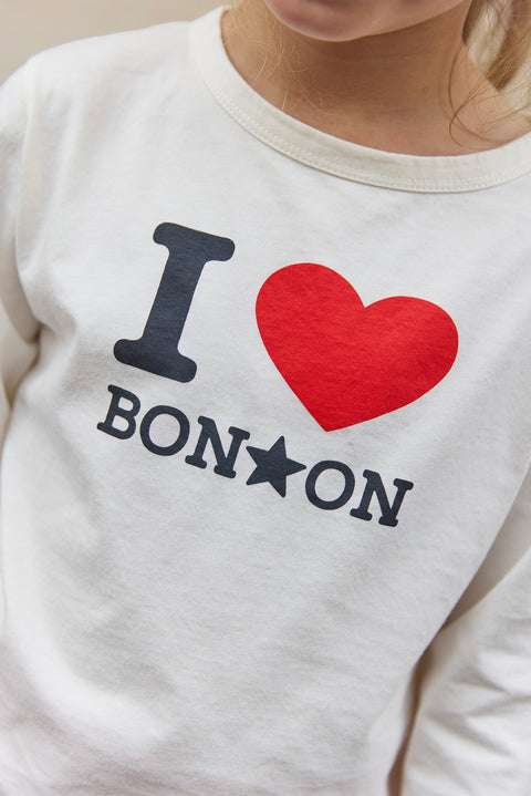 T-shirt - Taxo manches longues I love Bonton - Image principale