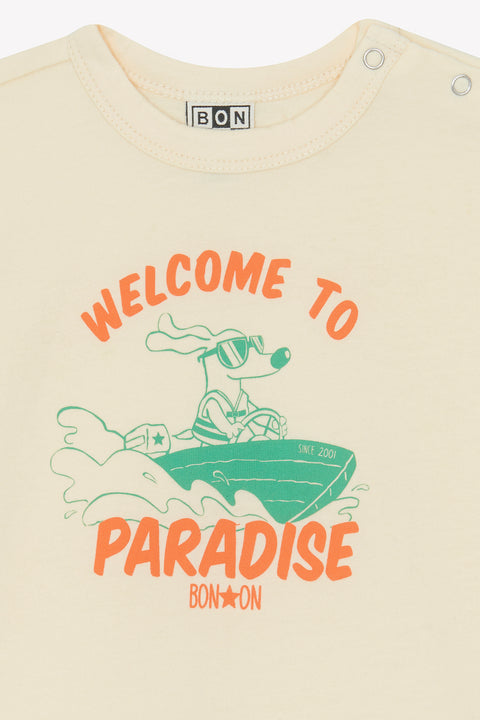 T-Shirt - Livo Paradise Vanilla - Image principale