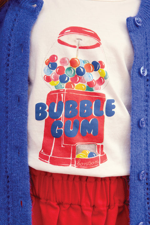 T-Shirt - Livo Bule Ecru Bonton - Image principale