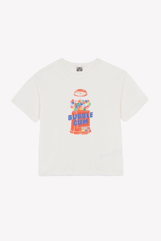 T-Shirt - Livo Bule Ecru  Bonton - Image principale