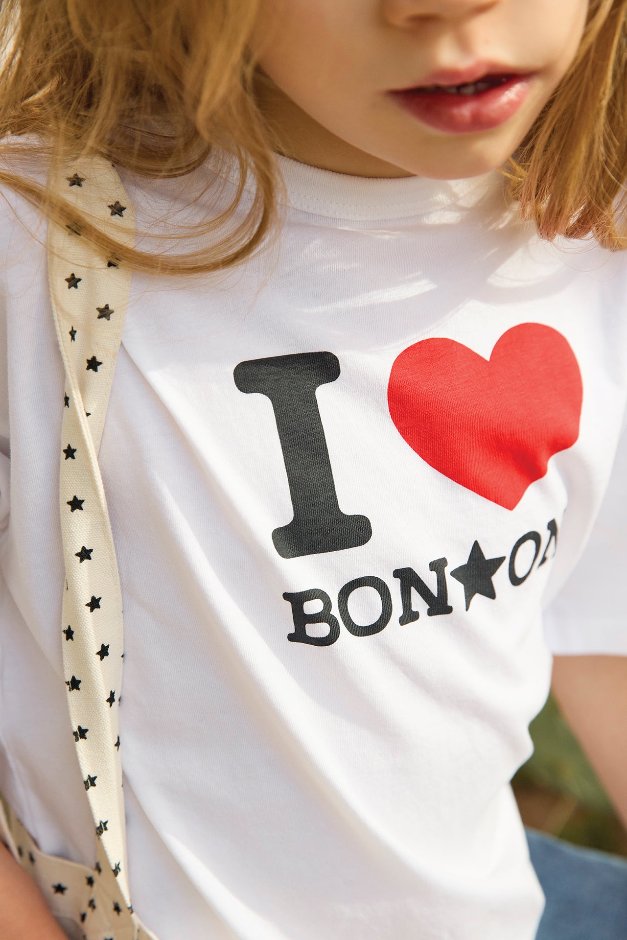 T-shirt - Livio White I love Bonton