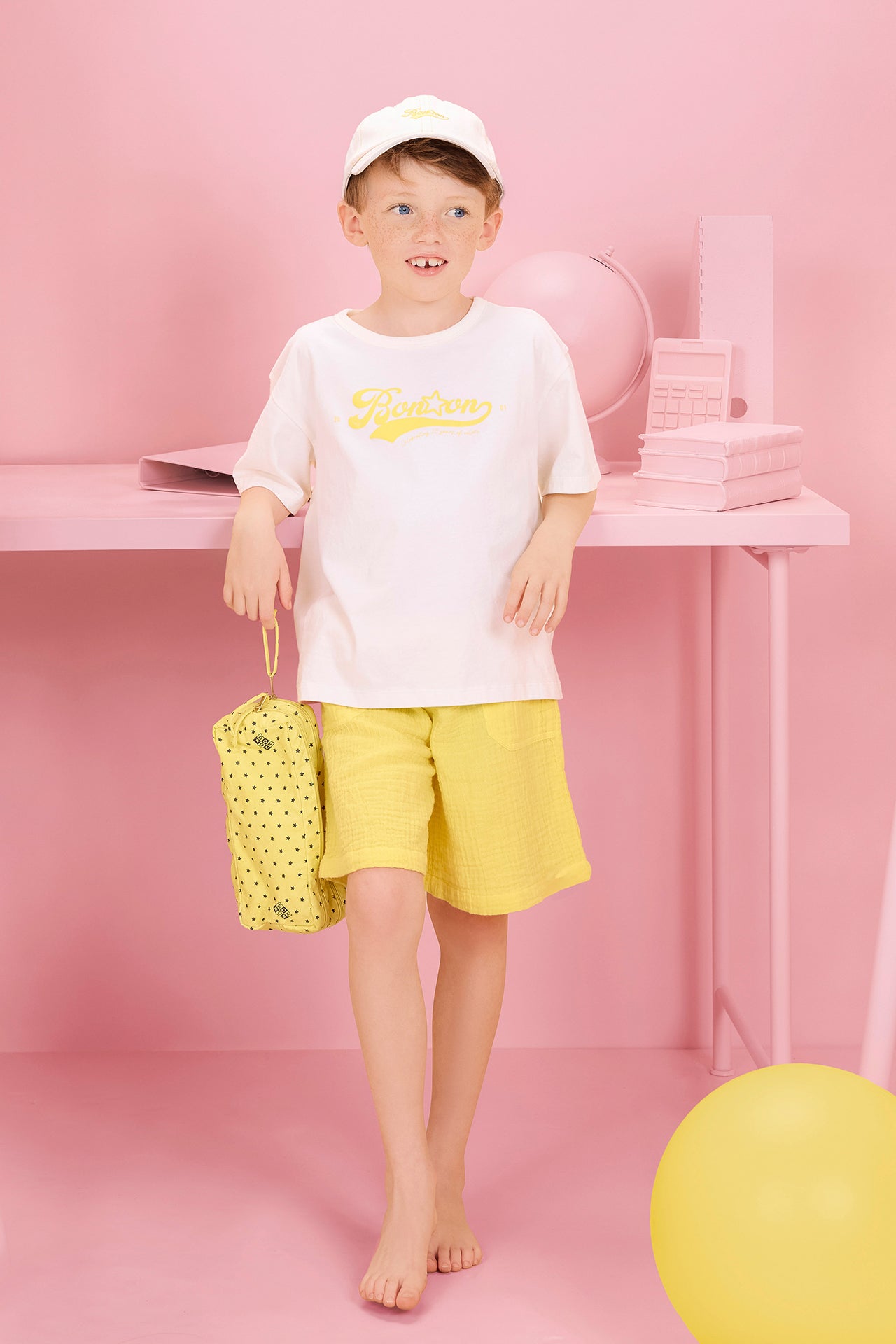 T-shirt - Livo Jaune Soleil