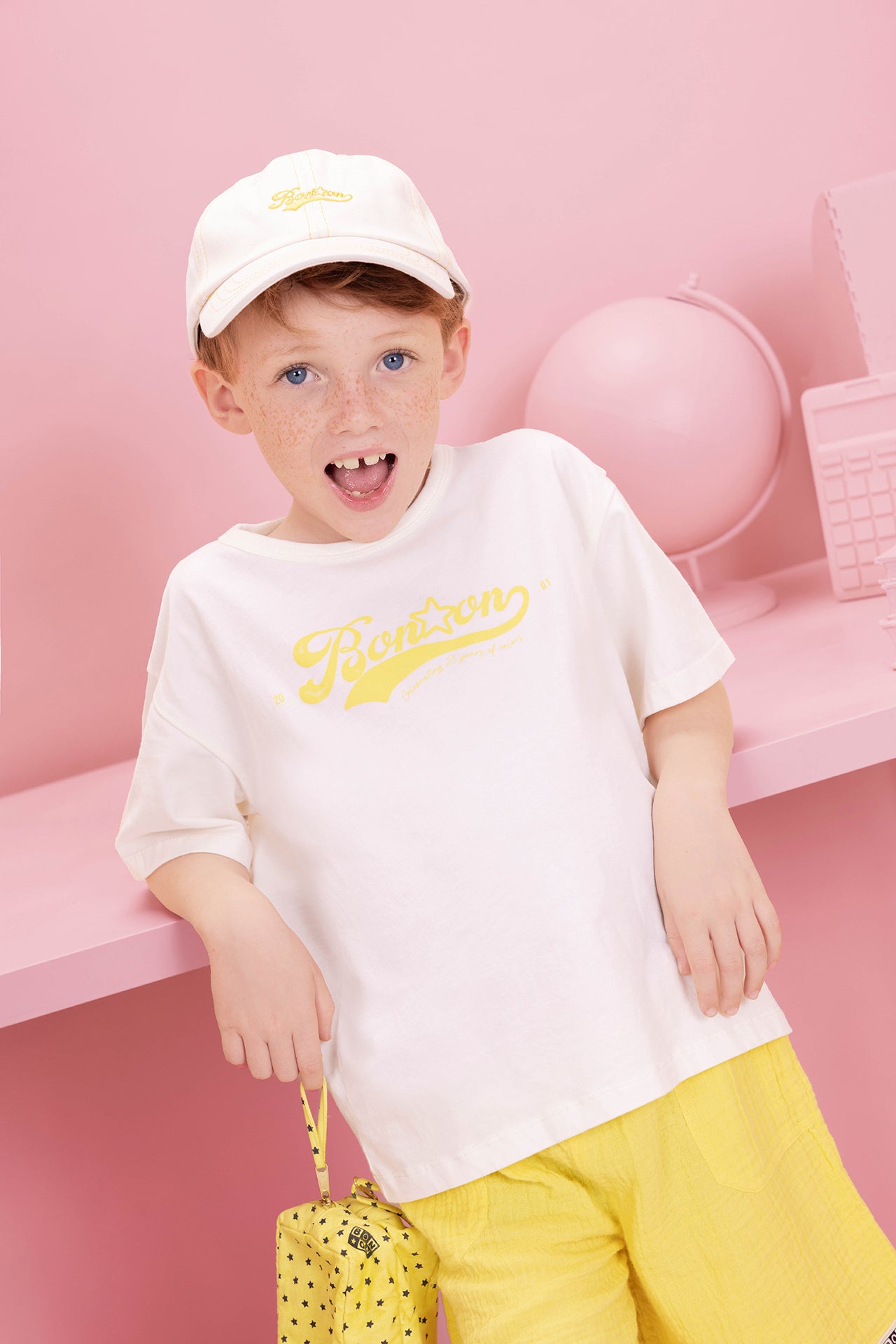 T-shirt - Livo Jaune Soleil