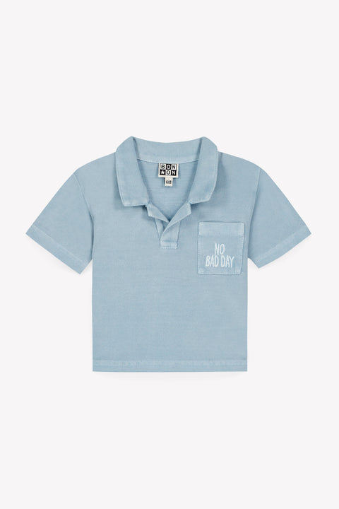Polo shirt - Nivio Blue Azul - Image principale