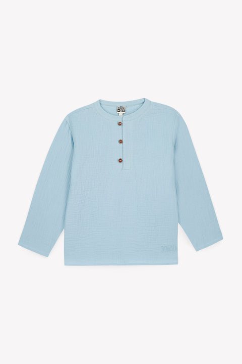 Chemise - Noah Bleu Azul - Image principale