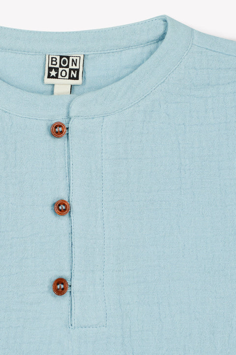 Chemise - Noah Bleu Azul - Image principale