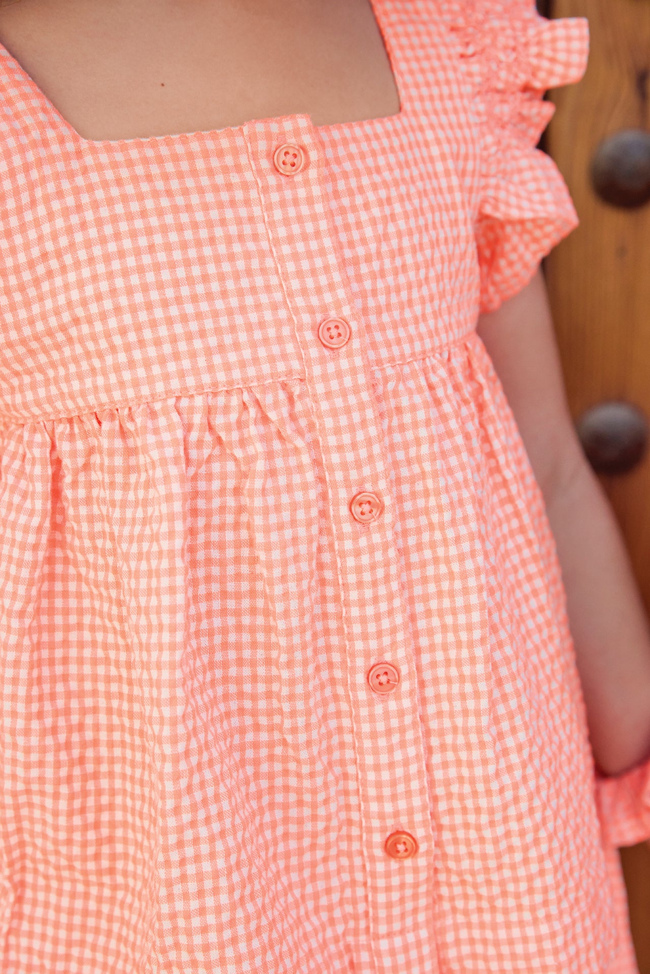 Chemise - Nelly Carreaux Fluo