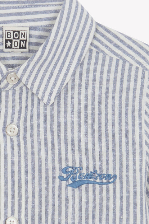 Chemise - Nathan Rayures Summer 81 - Image principale