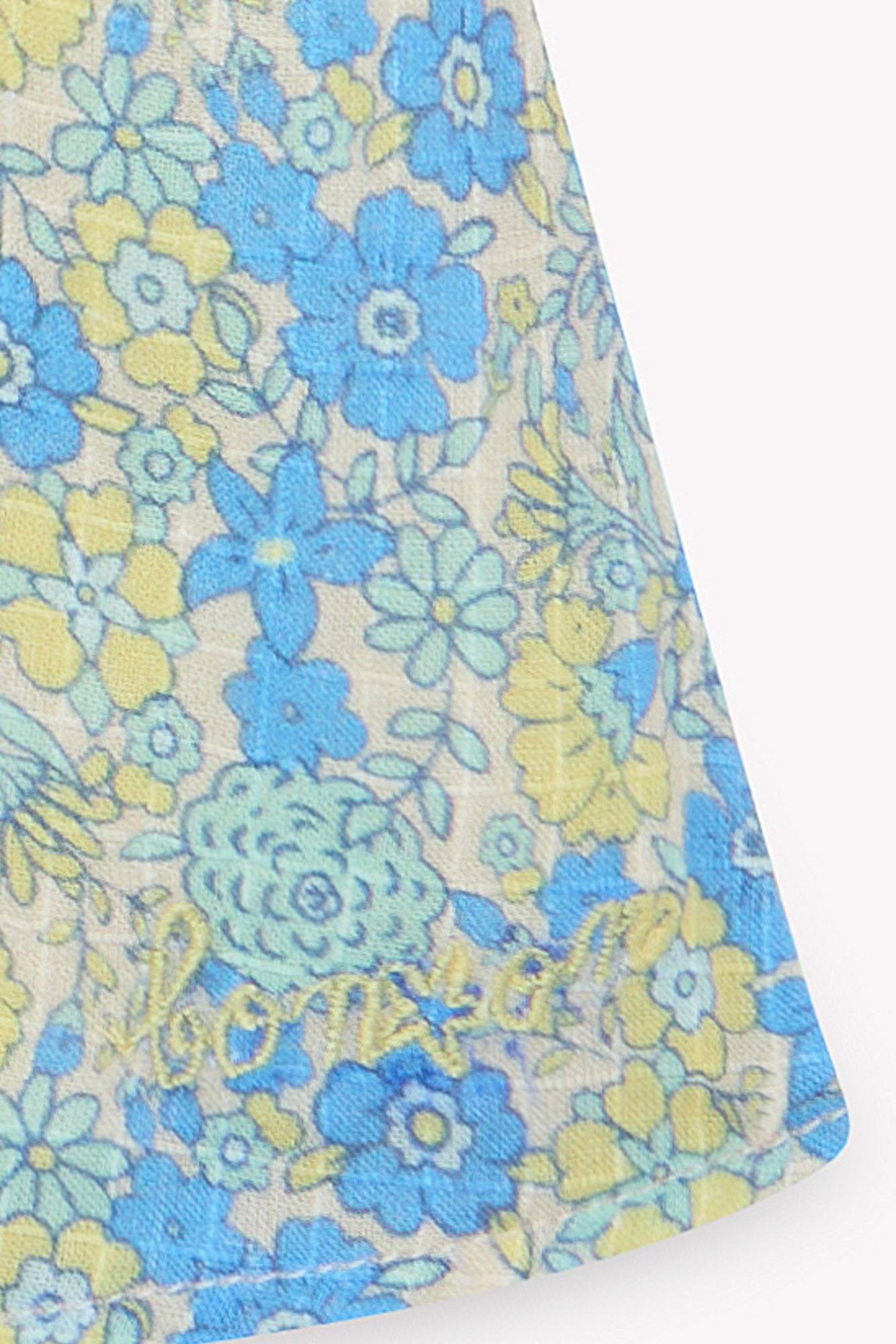 Chemise - Aria Fleurs Vintage Bleu