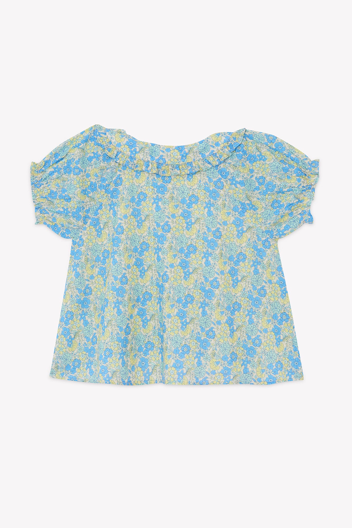 Chemise - Aria Fleurs Vintage Bleu
