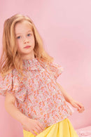 Blouse - Nancy Fleurs Vintage Rose