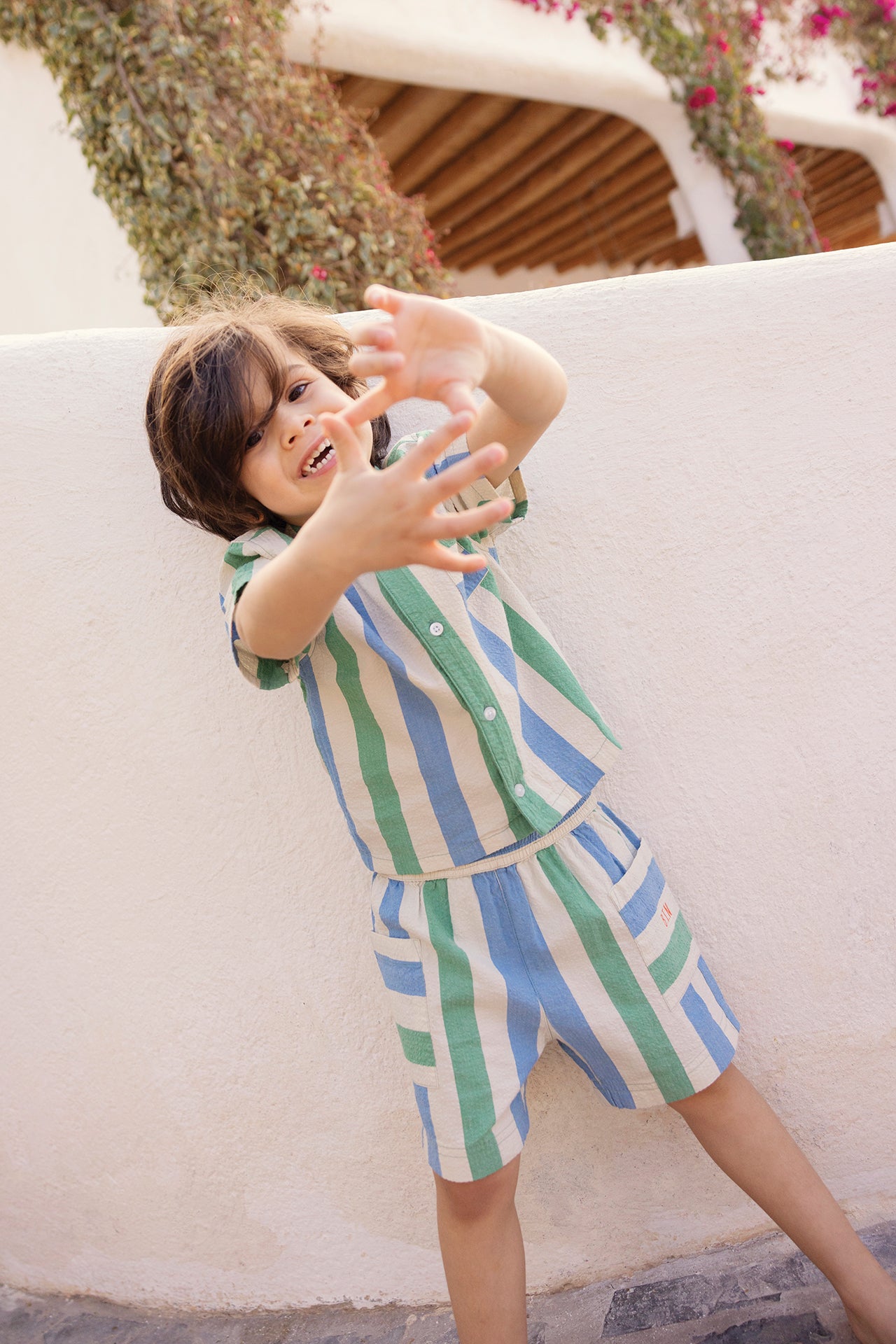 Shirt - Las Vegas Coconut Stripe