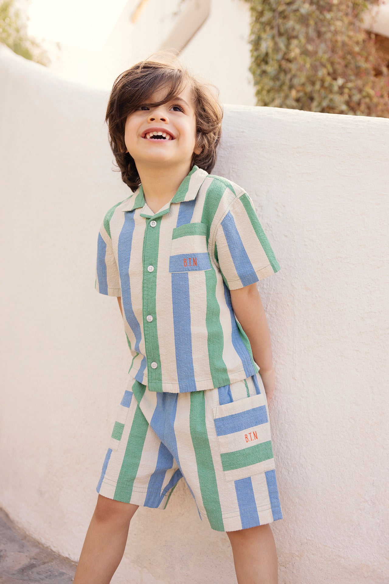 Shirt - Las Vegas Coconut Stripe