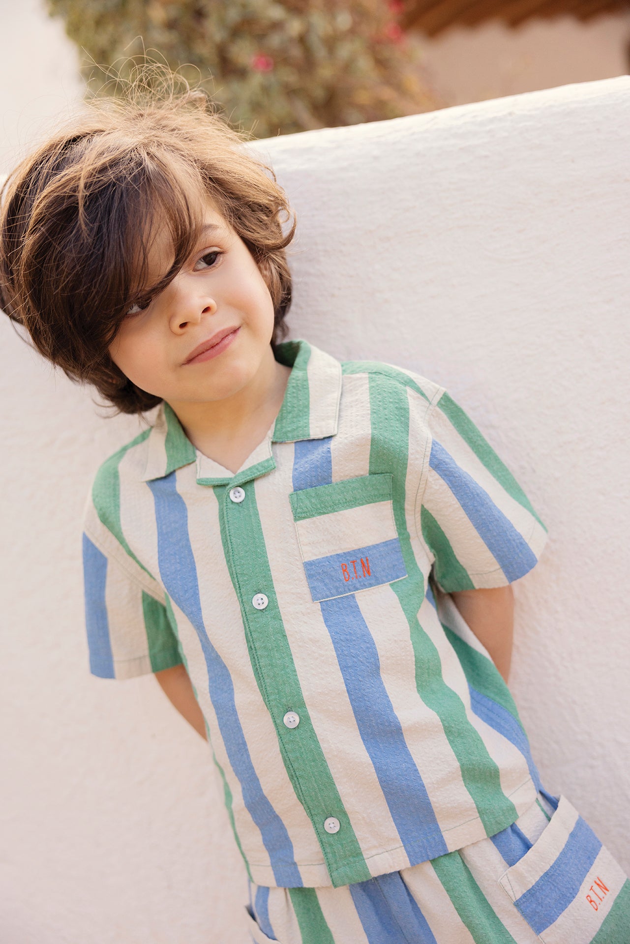 Shirt - Las Vegas Coconut Stripe