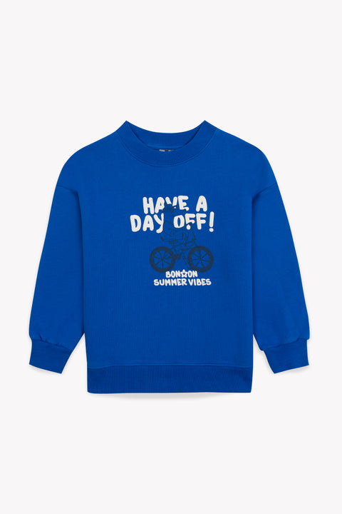 Sweatshirt - Day Off Summer Blue blade - Image principale