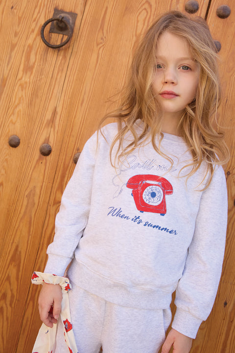 Sweatshirt - Smile Call Me - Image principale