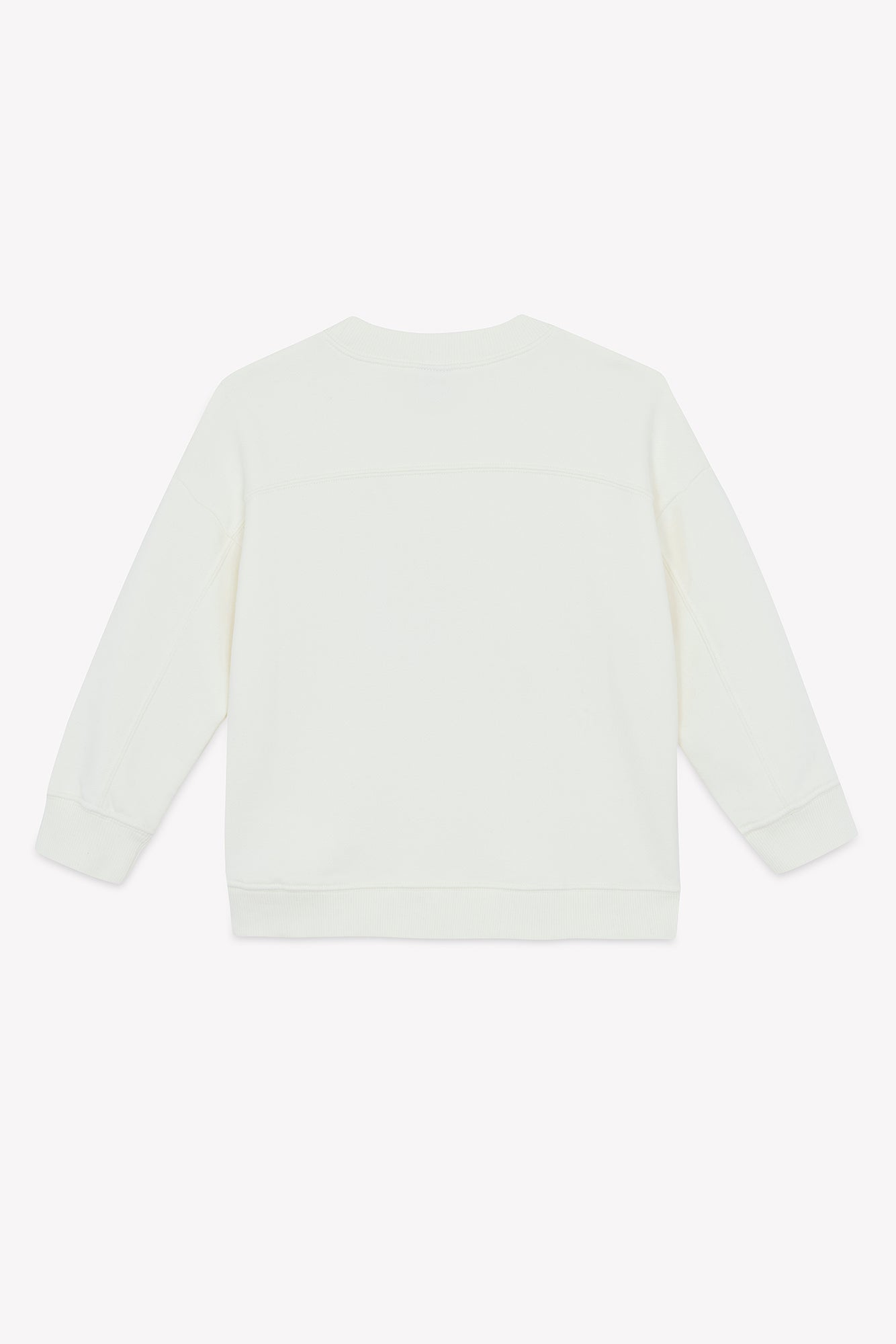 Sweat - Lame Bean Ecru Bonton