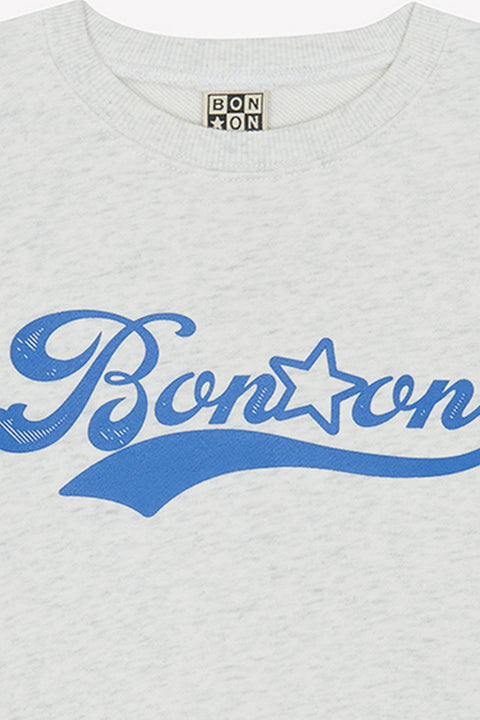 Sweat - Smile Bonton Gris Chine - Image principale