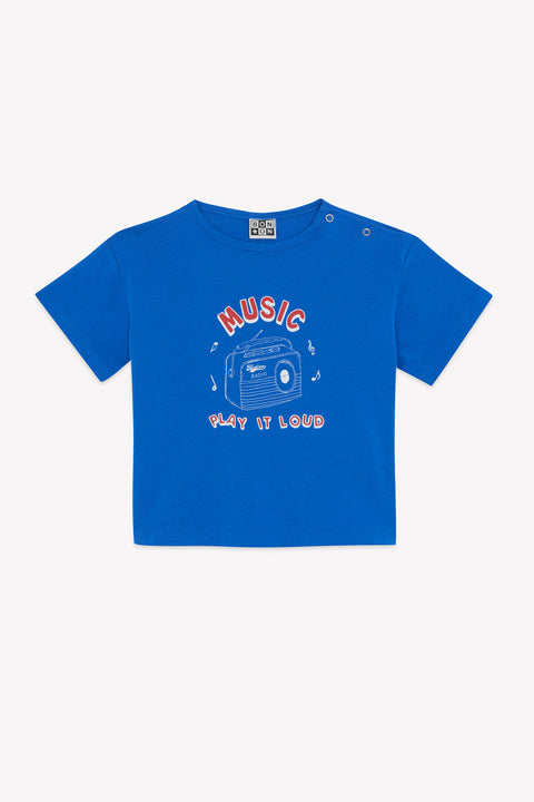 T-Shirt - Livo Music Summer Blue - Image principale