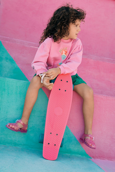 Sweat - Nolwen Chill Rose Fiesta - Image principale