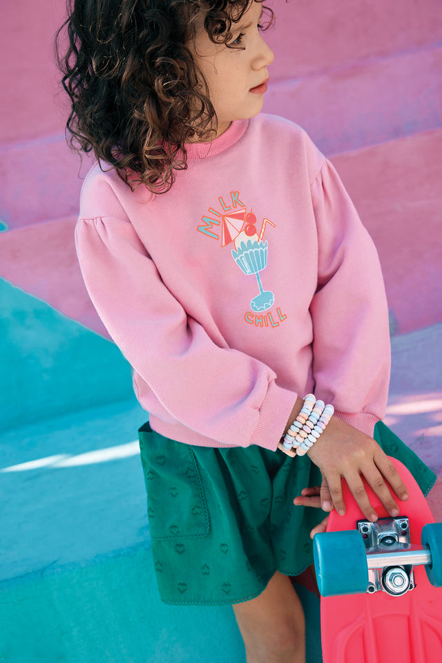 Sweat - Nolwen Chill Rose Fiesta - Image principale