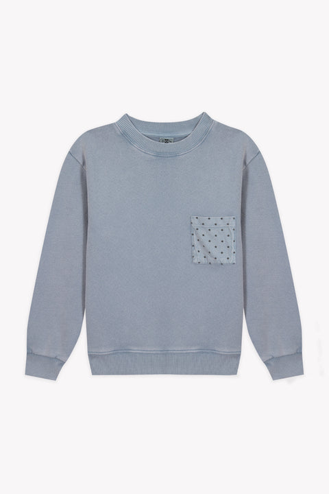 Sweatshirt - Narciss Blue Baby - Image principale