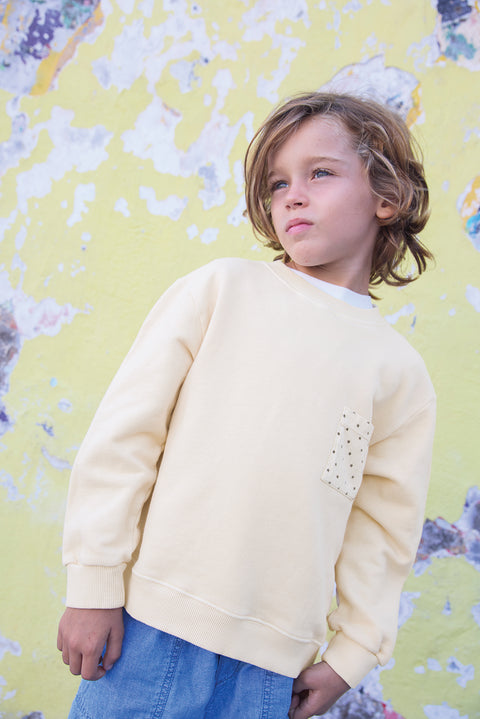 Sweatshirt - Narciss Vanilla - Image principale