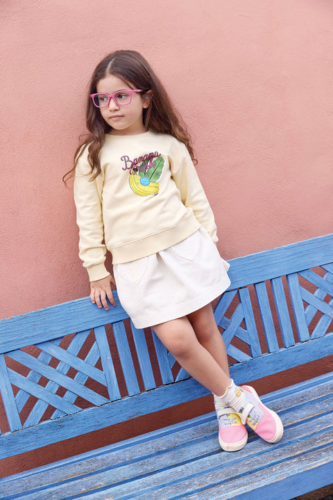 Jupe - Douchka Ecru Bonton - Image principale