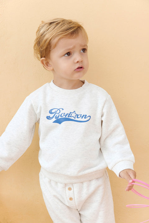 Sweatshirt - Smily Logo Grey China - Image principale