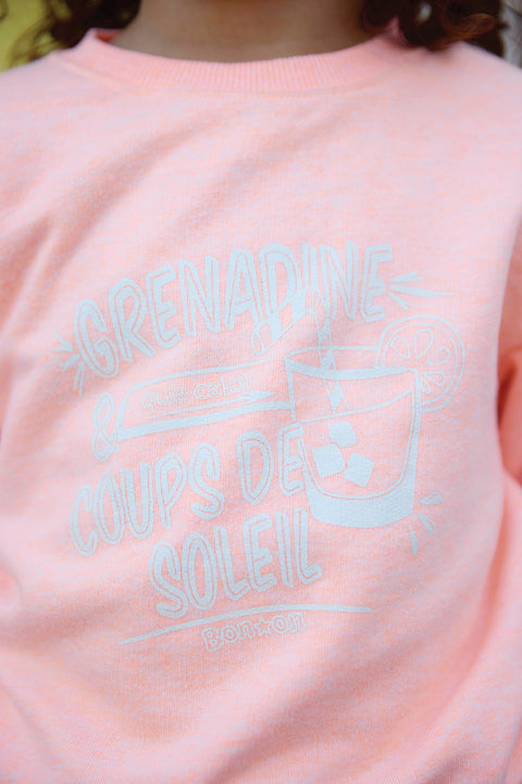 Sweat - Smile Grenadine Rose Sunset - Image principale