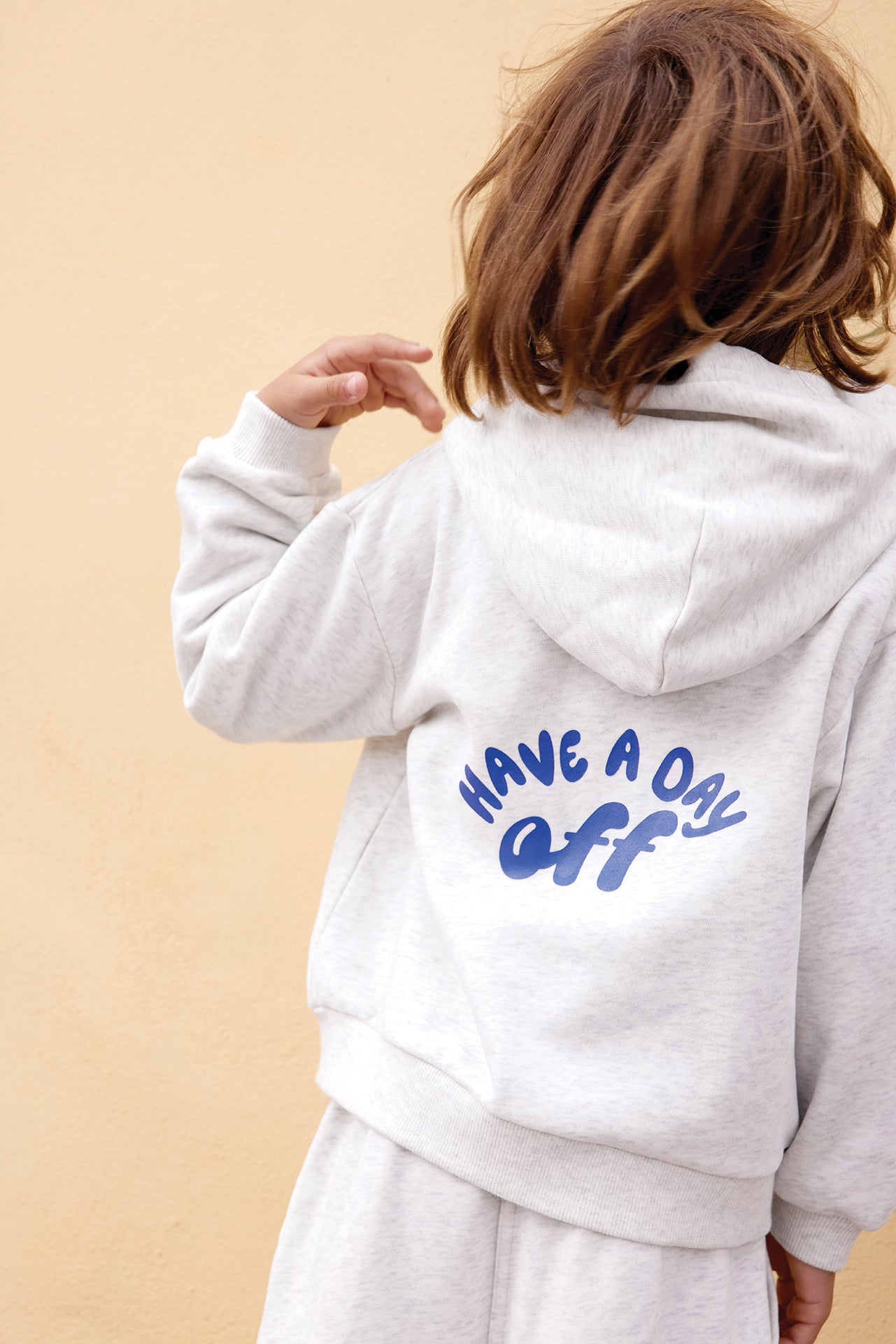 Sweat - Lu Day off Gris Chine