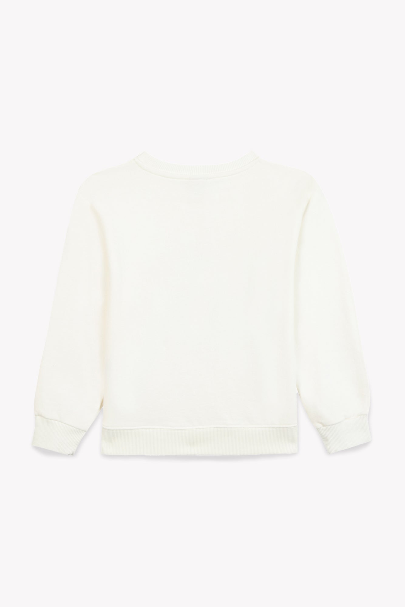 Sweat - Smile Ontheroad Ecru Bonton