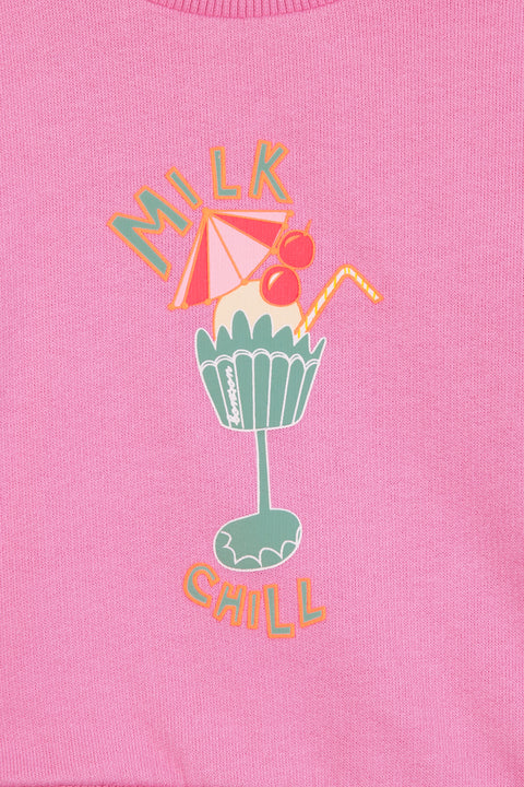 Sweat - Nolwen Chill Rose Fiesta - Image principale