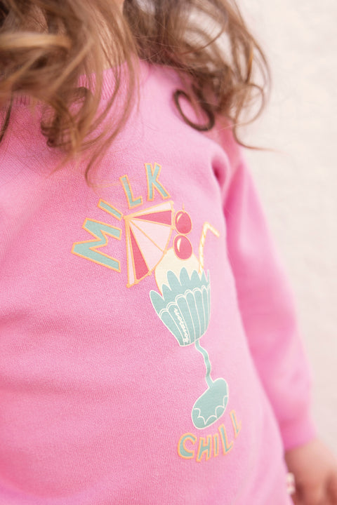 Sweat - Nolwen Chill Rose Fiesta - Image principale