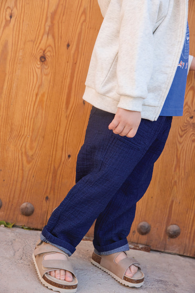 Trousers - Batcha Indigo - Image principale