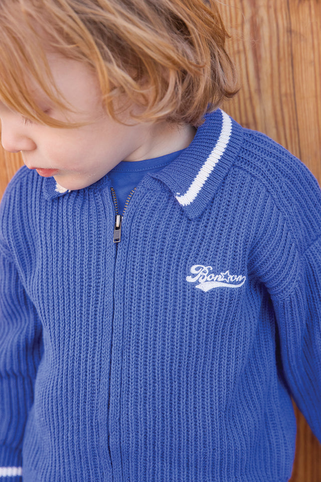 Cardigan - Nuggets Summer Blue - Image principale