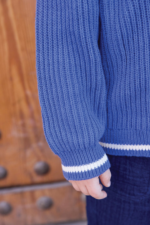 Cardigan - Nuggets Summer Blue - Image principale