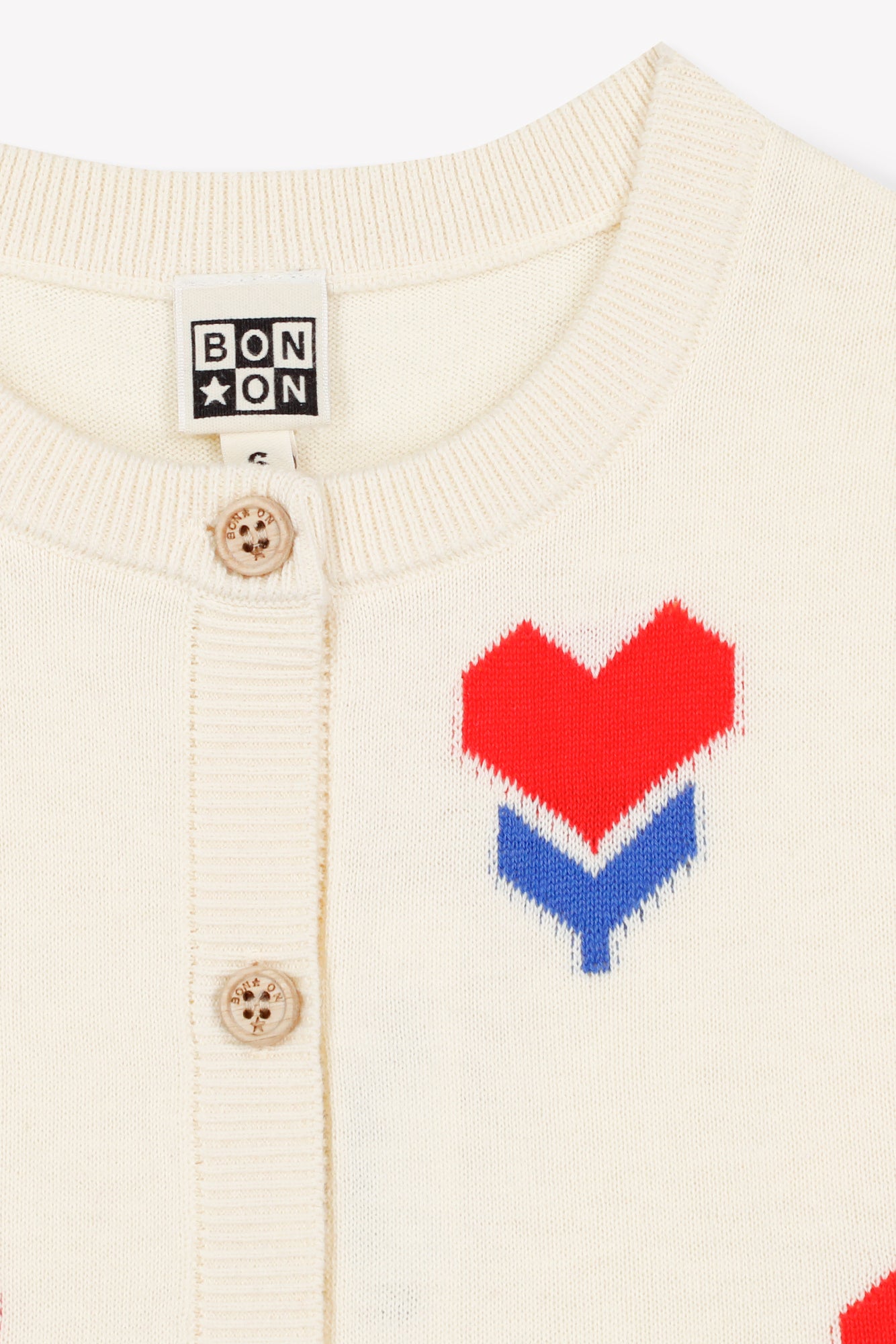 Cardigan - Nina Ecru Bonton